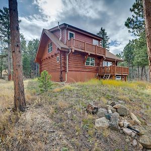 Rustic Ward Retreat With Deck And Mountain Views! Villa Exterior photo