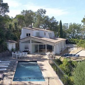 Villa Ormarine, Vue Exceptionnelle Sur La Baie De Cannes Et Le Mercantour Les Adrets-de-l'Esterel Exterior photo