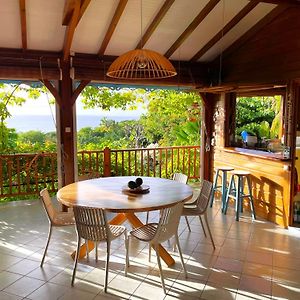 Villa Nature Caraibe Lodge, Vue Mer, Piscine Privee Deshaies Exterior photo