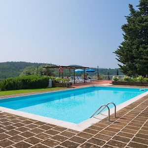 Panoramic Renovated Barn With Terrace And Pool Apartment Montaione Exterior photo