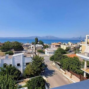 Οικογενειακό Διαμέρισμα Με Θέα Apartment Skala Oropou Exterior photo