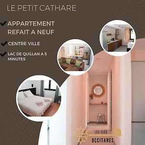 Centre Ville Le Petit Cathare Refait A Neuf Quillan Exterior photo