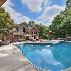 Sunset Point Pool House Close To Duke University Villa Durham Exterior photo