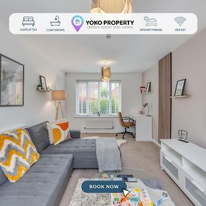 Oakbridge House - 6 Mins Drive To Cmk - Free Parking, Fast Wifi, Smart Tvs With Sky And Netflix By Yoko Property Villa Milton Keynes Exterior photo