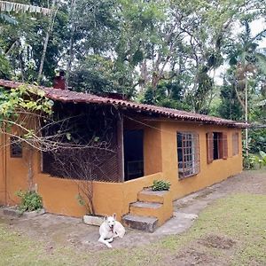 Casa Amarela Na Praia Villa Sao Sebastiao  Exterior photo