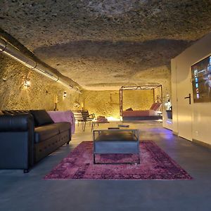 Troglodyte Loft Apartment Saint-Etienne-de-Chigny Exterior photo