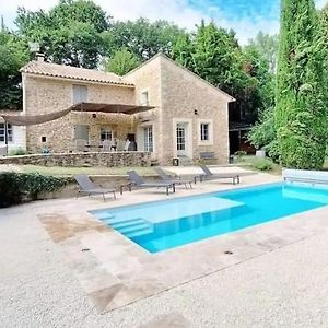 Escale En Provence - Bastide Climatisee Avec Piscine Villa Suze-la-Rousse Exterior photo