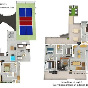 Stay & Play 18 Guest Family Fun - Pickleball Court Sevierville Exterior photo