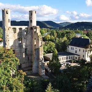 Hotel Am Hohen Schwarm Saalfeld Saale Exterior photo