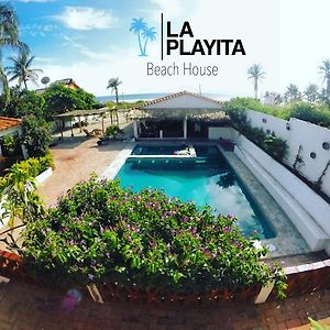 La Playita Beach House Hotel Puerto Escondido  Exterior photo