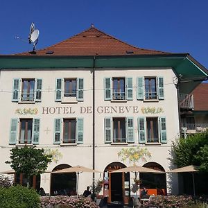 Hotel De Geneve Et Restaurant , Faverges-Seythenex Exterior photo