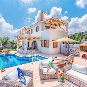 New Villa Kantifes 4 Families Or Couples With Private Pool & Bbq Kirianna Exterior photo