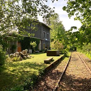 Ferienwohnung Im Historischen Bahnhof Kletkamp Exterior photo