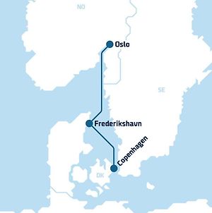 Dfds Ferry - Copenhagen To Oslo Hotel Exterior photo