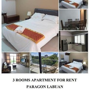 Labuan Paragon Apartment - 3 Rooms Exterior photo