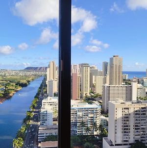 Waikiki Condo High Floor Views Beaches Convention Center Honolulu Exterior photo