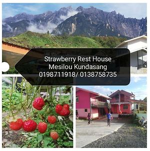 Strawberry Rest House Mesilou Kundasang Hotel Kampong Kundassan Exterior photo