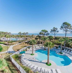Stunning Views!!-Oceanfront Villa-Heated Pool-Private Balcony-Tiki Bar-Walk To Coligny Plaza Pulau Hilton Head Exterior photo