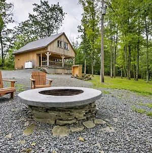Lovely Ulster Cabin With Hot Tub, Fire Pit And 3 Ponds Exterior photo