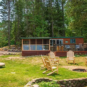 Pequot Lakes Cabin With Dock Nestled On Loon Lake! Exterior photo