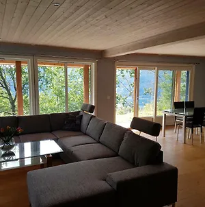 Panorama View Along The Fjord In Stryn Villa Blakset Exterior photo